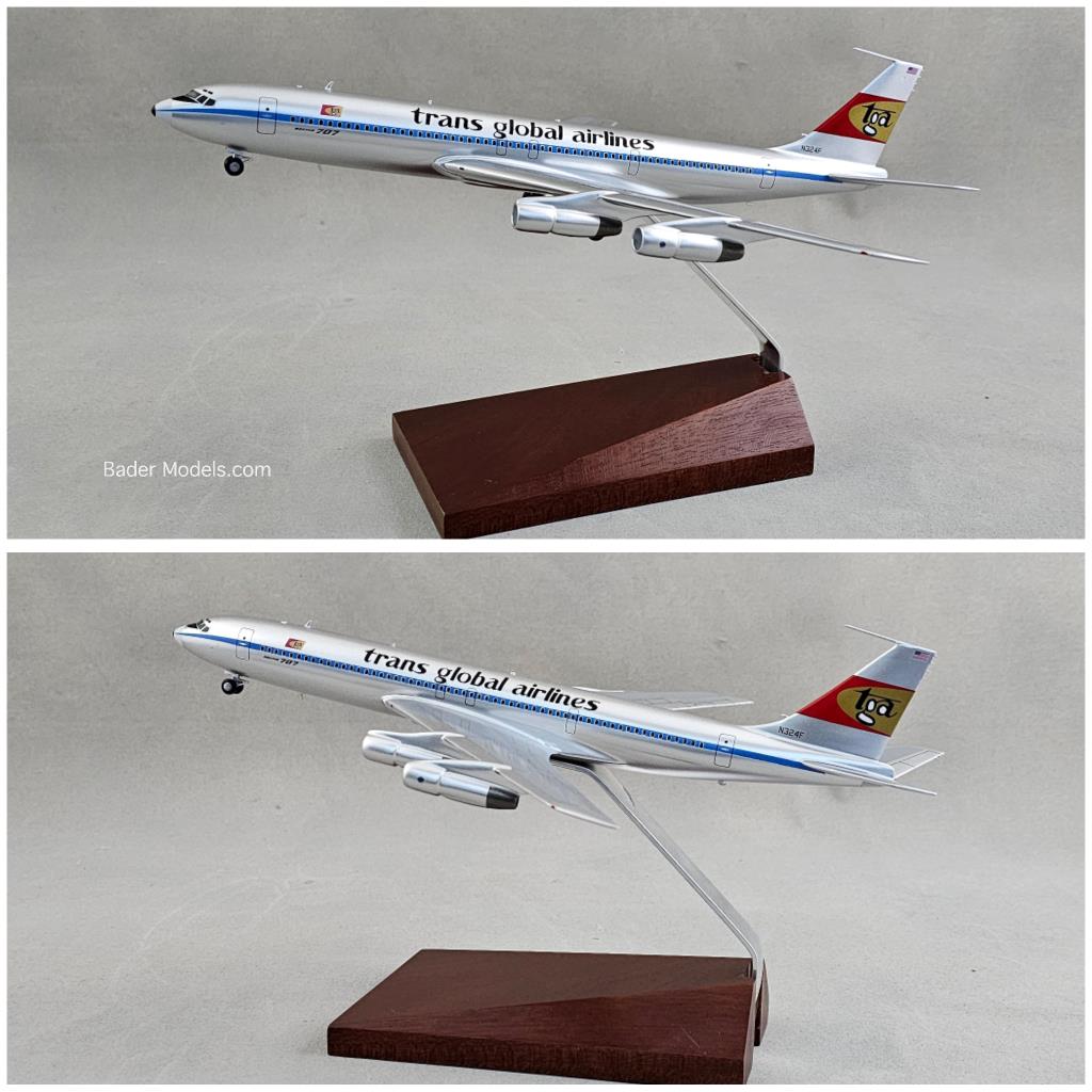 Trans Global Airlines - B707-300 - (1:72)